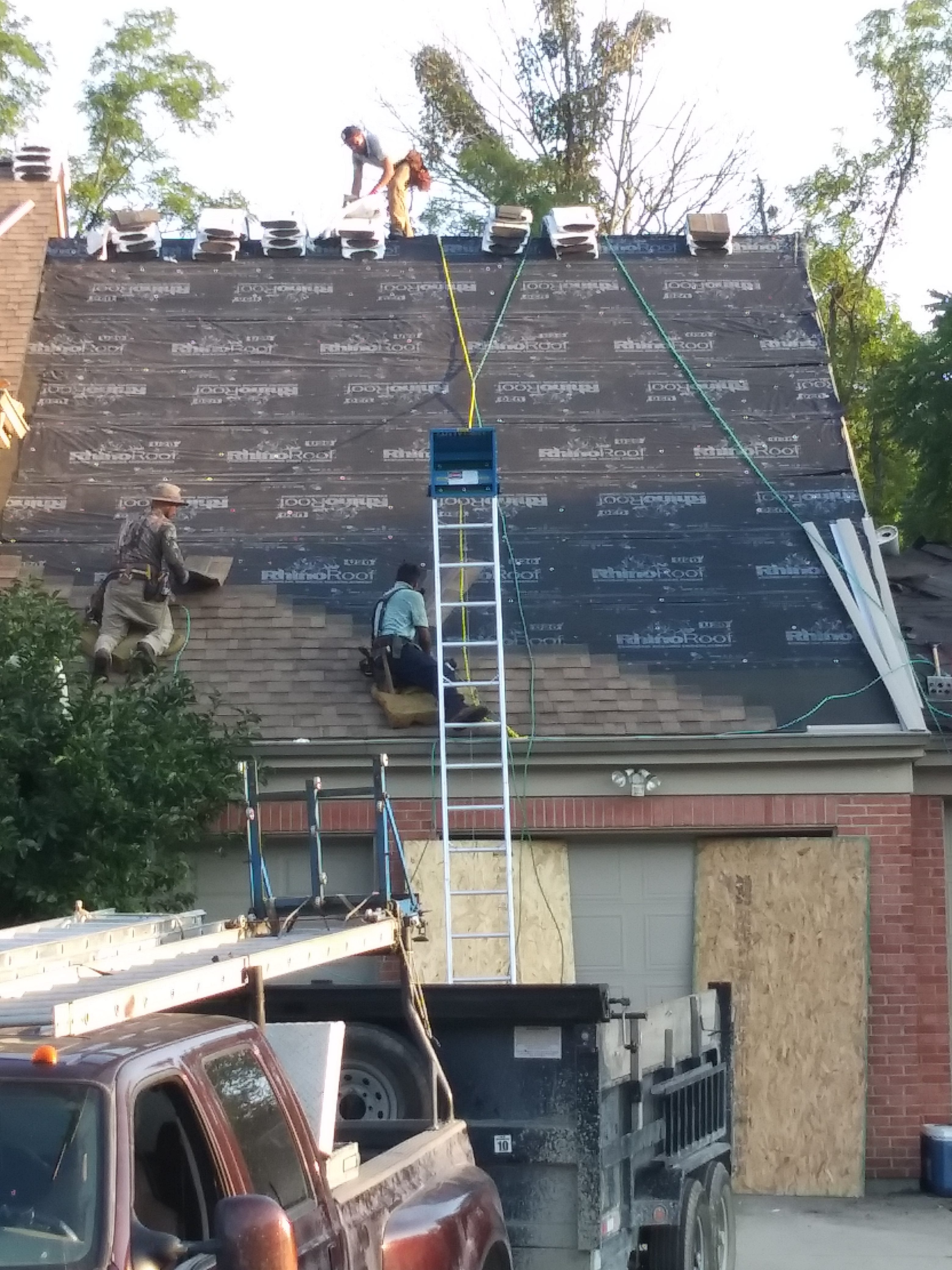 Merrick Contracting Roof Replacement in Hebron KY